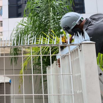 Implantação de Proteção Perimetral do tipo Lança Perfurante
